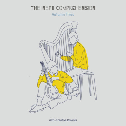 Album Cover Maker for a Folk Band