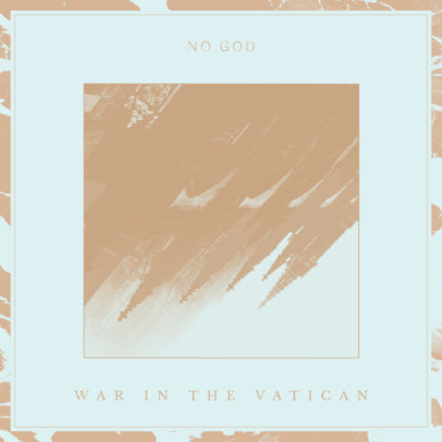 Cool Punk Album Cover Design Template 