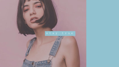 Youtube Banner Design Maker for Hipster Beauty Channel 455b 