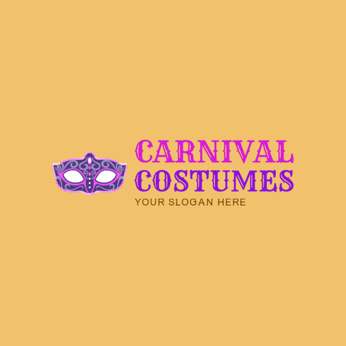 Logo Design Maker for Carnival Costumes 
