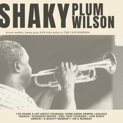 CD Cover Maker for Blues Music