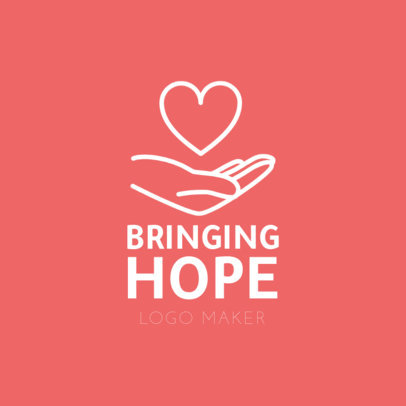 Logo Template for Youthful Humanitarian Organization