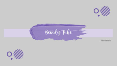 Style Vlog Channel Banner Template 450a