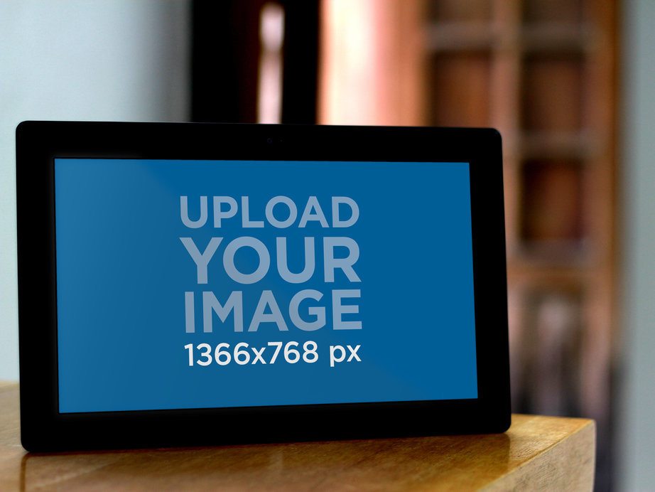 Device Mockup of a Windows Tablet