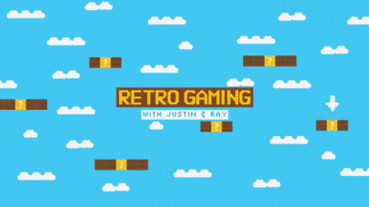 Vintage Gaming Channel Banner Maker #462c