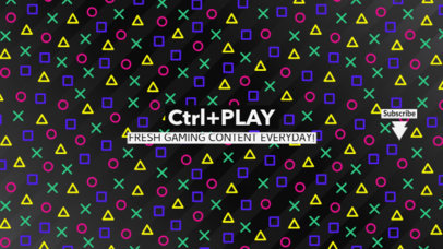 Fresh Gaming Channel Banner Template #462d