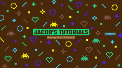 Gaming Tutorial Channel Banner Maker #462e