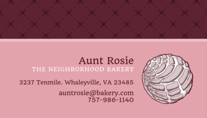 Bakery Business Card Maker
