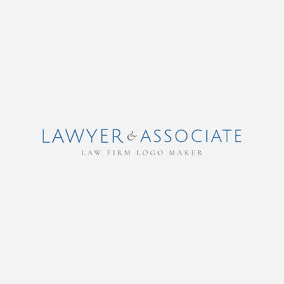 Law Firm Logo Template