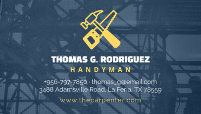 Handyman Business Card Template