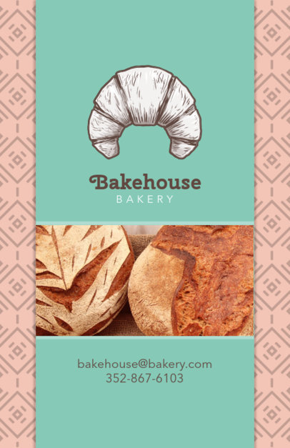 Simple Flyer Design Template for Bakery Shop 