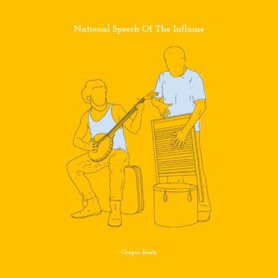 Illustrated Album Cover Maker for Folk Music 