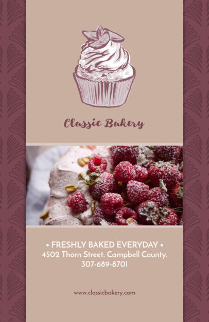 Classic Bakery Online Flyer Maker 