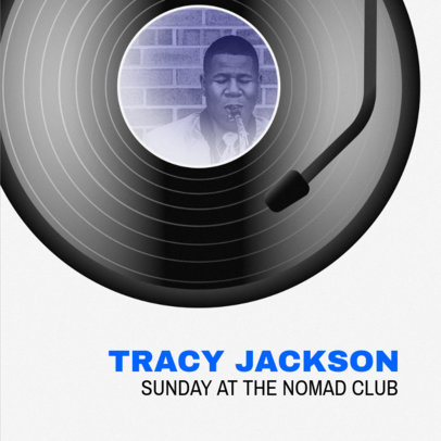 Easy Jazz Album Cover Template