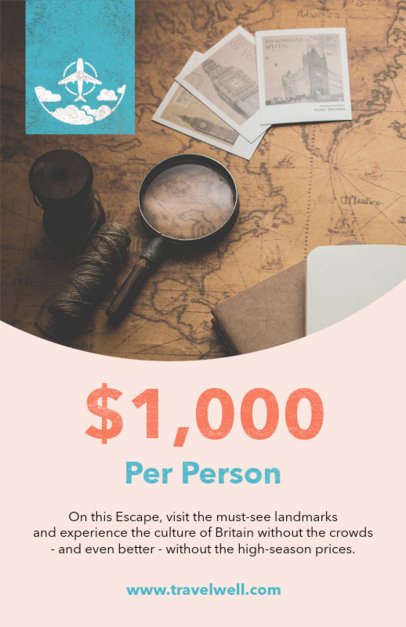 Travel Experience Flyer Template 488