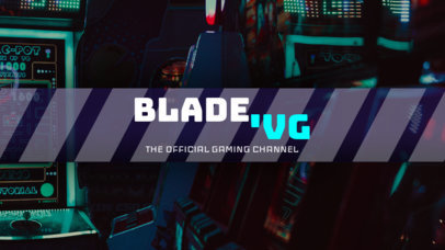 Fantastic Gaming Channel Banner Template 461e