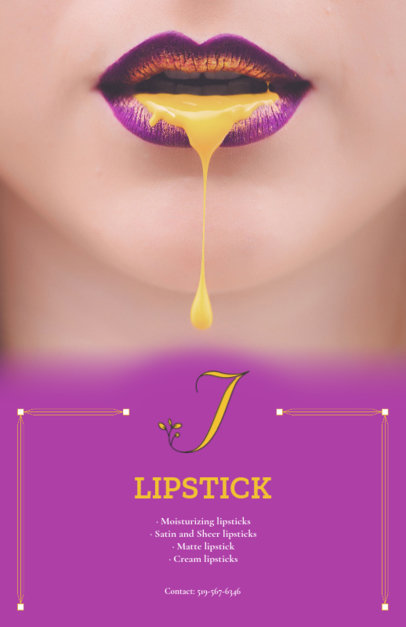 Lipstick Flyer Design Maker