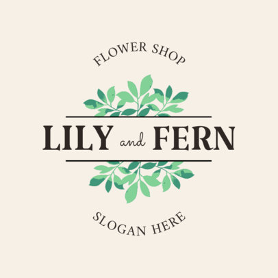 Logo Template for Florists