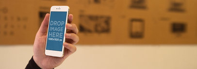 iPhone 6 Mockup Template at an Architecture Firm