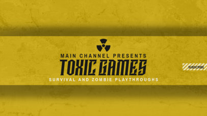 Youtube Banner Maker for Gaming Playthrough Channel 459a