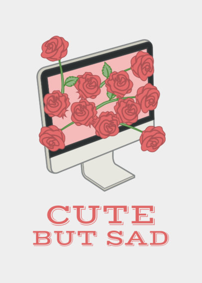 Cute Japanese Cartoon T-Shirt Design Maker