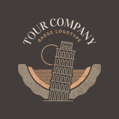 Online Logo Templates for Trip Sites with Traveling Icons