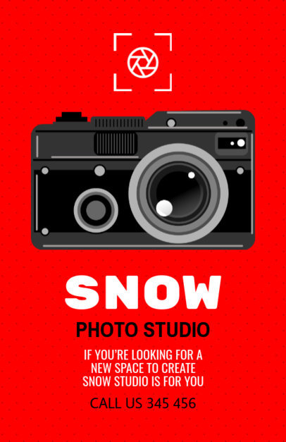 Flyer Design Maker for Photo Studios