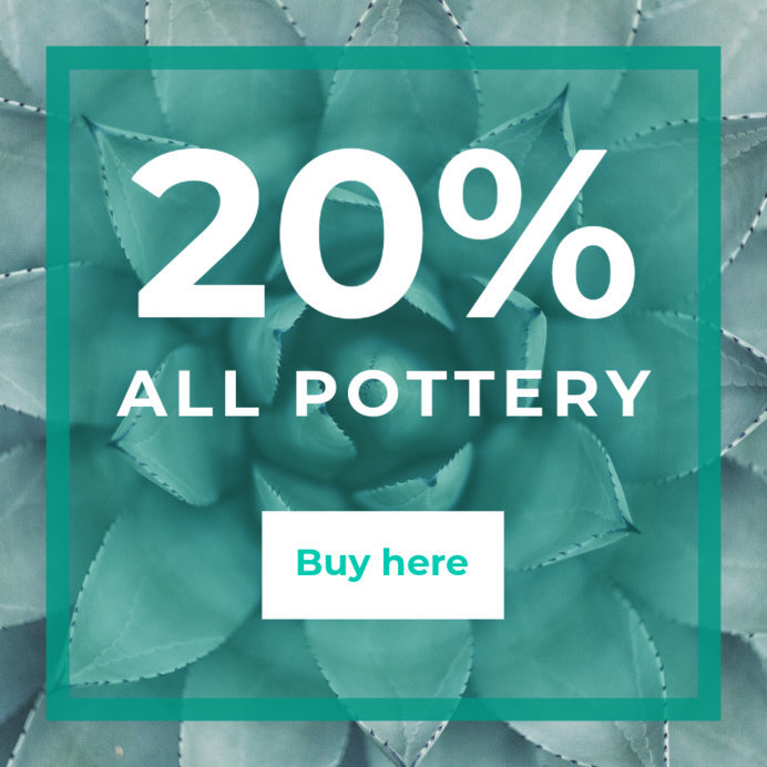 Placeit - Plants and Pottery Store Ad Creator