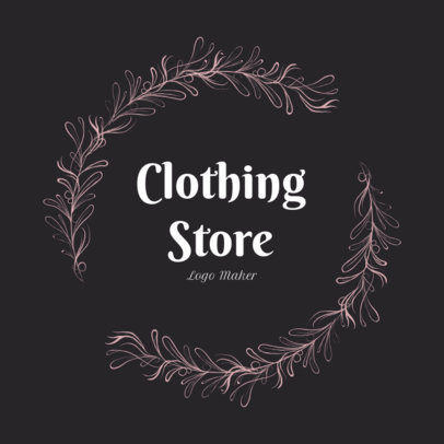 Classy Logo Maker for a Vintage Clothing Store