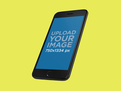 Space Gray iPhone 8 Mockup Render