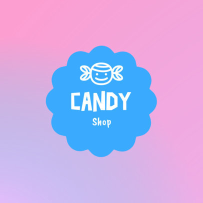 Candy Shop Logo Maker with Fun Icons