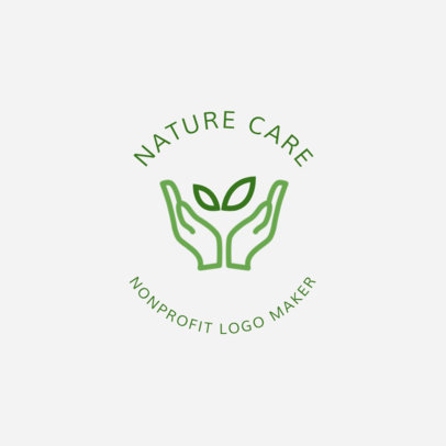 Logo Template with Charity Graphics