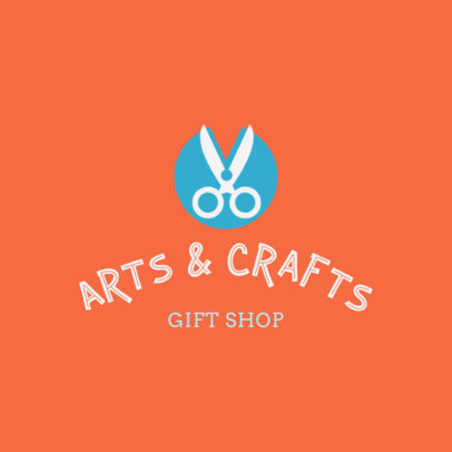Crafts Gift Shop Logo Creator 