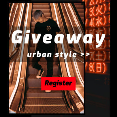 Ad Banner Creator for Urban Style Giveaway 526d
