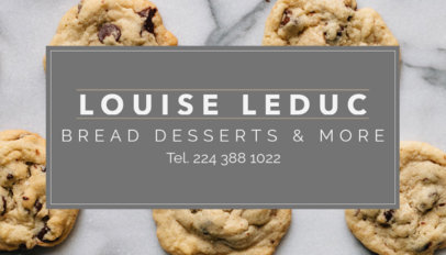 Business Card Creator for Pastry Chefs 61d