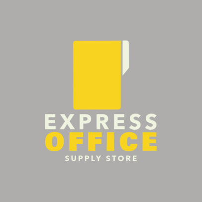 Logo Template for Stationery Supply Stores