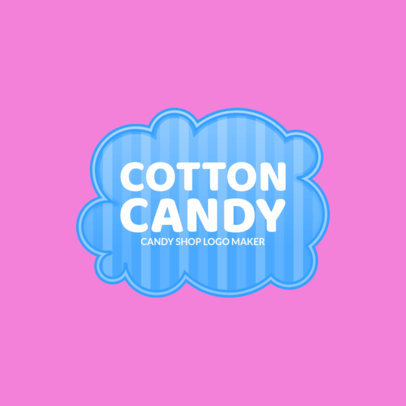 Simple Candy Store Logo Maker