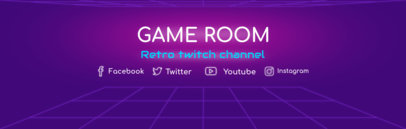 Twitch Banner Maker for Retro Gamers