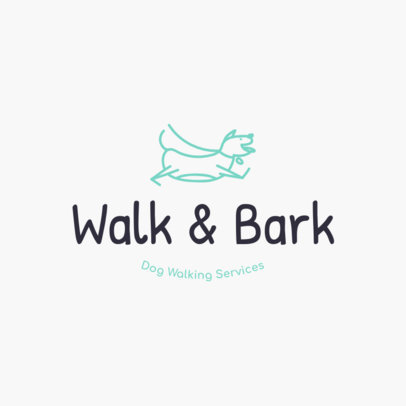Pet Walker Logo Maker
