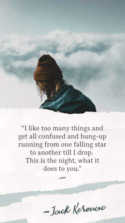 Insta Story Template for Quotes 607