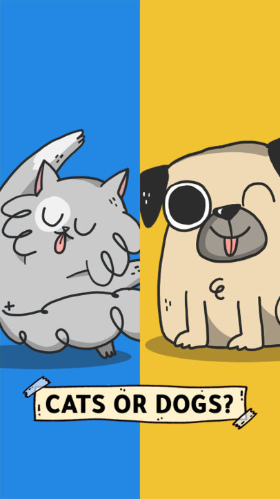 Insta Story Template for Cute Polls 