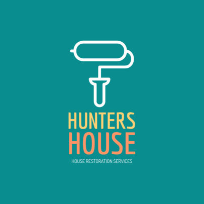 Logo Maker for Home Restoration Services 