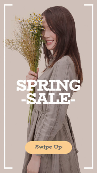 Spring Sales Insta Story Template