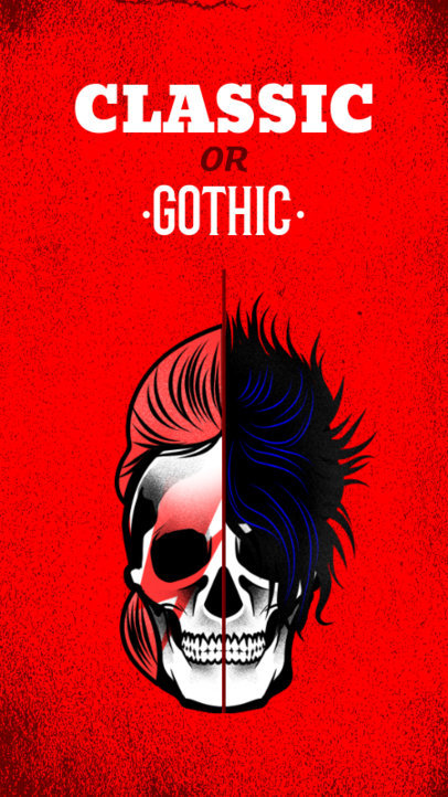 Classic or Gothic Poll Story Maker for Instagram 602b