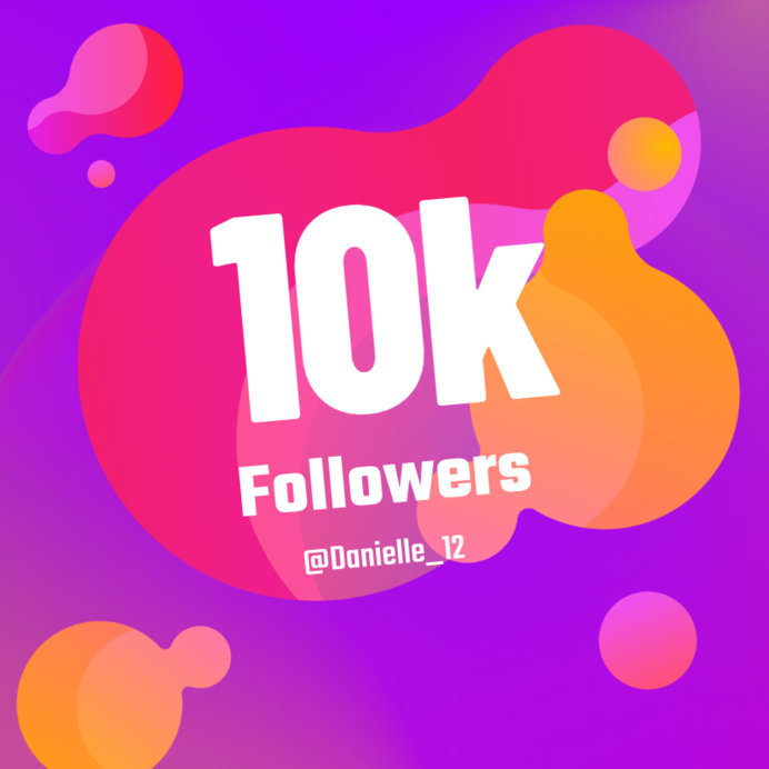 Placeit - Instagram Post Maker for a Followers Thank You Message Post