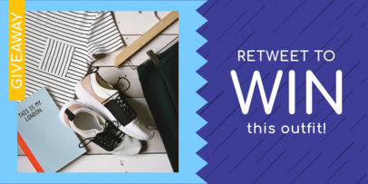 Giveaway Post Template for Twitter