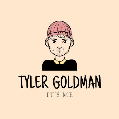 Avatar Logo Maker with a Beanie