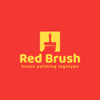 House Painting Logo Maker 