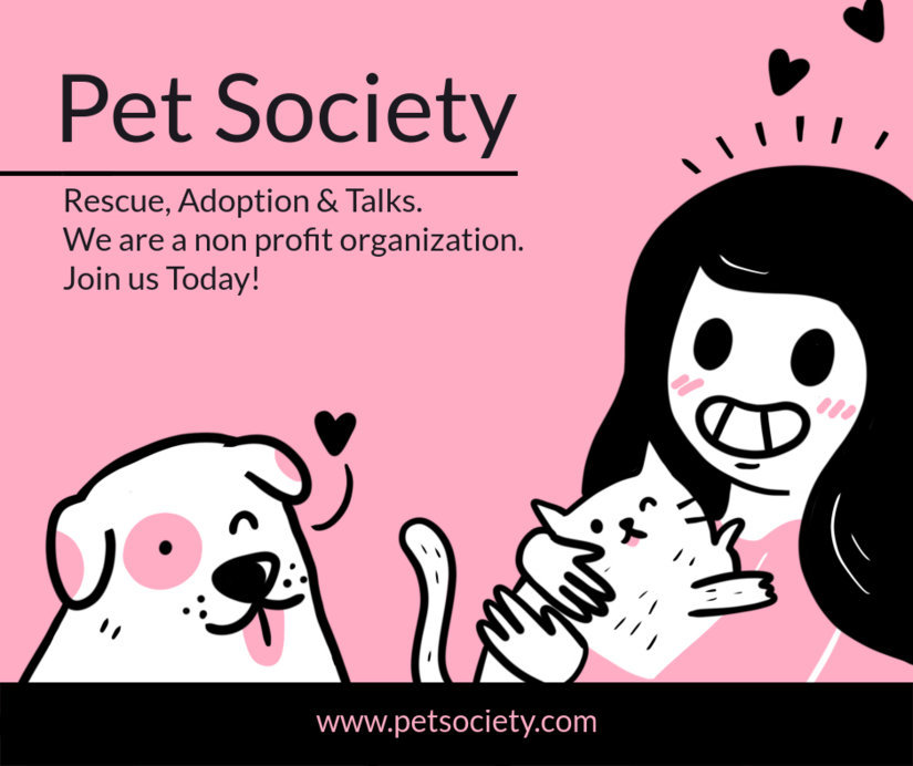 Placeit - Pet Rescue FB Post Template