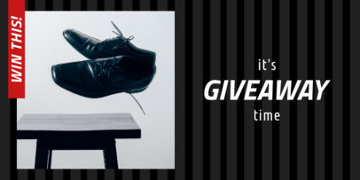 Men's Giveaway Twitter Post Maker 